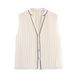 Women's Contrast Trim Blouse And Skirt Set, Elegant Office To Casual Two-Piece Outfit Comfortable & Breathable_ecoleips.com
