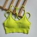 New European And American Seamless Knitted Sports Bra With Ribbed Back, Yoga Underwear, Breathable Running Fitness Tank_ecoleips.com
