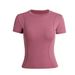 Women's Clothing Slim Fit Yoga Clothes Fitness Tight Fit Running Sweat Absorbent Quick Dry Clothes Slim Fit Tight Fit Yoga Short Sleeve T Shirt_ecoleips.com
