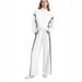 Women's Stylish Two-Piece Lounge Set - Zip-Up Tracksuit With Contrast Stripes & Wide-Leg Joggers For Travel & Workout_ecoleips.com