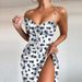 2026 Spring New Women's Sexy Fashion Printed Lace-Up Split Suspender Dress_ecoleips.com