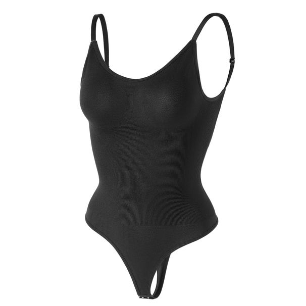 Cross-border Shapewear Bodysuit, European American Plus-size Corset, Tummy Control, Backless Tight-fitting Garment With_ecoleips.com