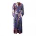Women's Clothing Flower Long Long Distance Running Fashion Temperament Muslim Dress_ecoleips.com