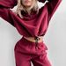 Sports And Leisure Women's Sweater Set Two-piece Set_ecoleips.com