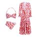 Women's Clothing Halter Neck Bikini Beach Vacation Sunscreen Cover Up Swimsuit_ecoleips.com