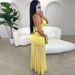 Sexy Y2K Outfit Women's 2-Piece Set: Lace-Up Crop Top + Floral 3D Skirt, Sleeveless Streetwear, Stretchy Polyester Blend, Summer Clubwear (S-XL)_ecoleips.com