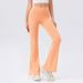 Women's Clothing High Waist Hip Lifting Micro Flared Yoga Pants Breathable No Embarrassing Line Sports Fitness Pants_ecoleips.com