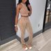 Women’s Clothing New Distressed Two Piece Vest Trousers Suit For Women_ecoleips.com
