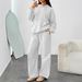 Trendy Coin Print Hoodie & Wide-Leg Pants Set – Streetwear Loungewear For Men & Women Relaxed Wide-Leg Fit_ecoleips.com