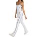 Women's Clothing Sports Cross Border Yoga Jumpsuit Women's Beautiful Back Color Matching Jumpsuit Nude Sports Fitness Wide Leg Flared Pants_ecoleips.com