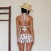 Women's Retro Polka Dot Bikini Set Halter Neck Tank Top + Solid Color Shorts Summer Vacation Hot Spring Sexy Beachwear_ecoleips.com