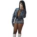 2024 European American Women's Autumn Fashion Boutique Denim Jeans Designer Two-piece Skirt And Jacket Set_ecoleips.com