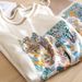 Women's Clothing T Shirt Women's Printed Summer Mulberry Silk Short Sleeved Thin Top_ecoleips.com