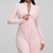 Women's Clothing One Piece Yoga Suit Sports Jumpsuit Long Sleeved Zipper Sexy Slim Backless Jumpsuit Yoga Pants_ecoleips.com