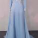 Women's Clothing High End Host Dress Slim Light Luxury Niche Temperament Long Sleeved Vocal Art Examination Conductor Annual Performance Dress _ecoleips.com