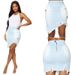 Women's Clothing Summer Internet Celebrity Hole Hip Skirt_ecoleips.com