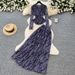 Women's French Romantic Style Red Floral Print Two Piece Set Slim Fit Elegant Waist Cinching Retro Suit for Autumn_ecoleips.com