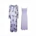 Women's French Chic Purple Knit Long Sleeve Midi Dress – Fall Winter Elegant Gown_ecoleips.com