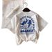 Summer New Women's T-Shirt Round Neck Short Sleeve Marine Animal Letter Print European And American Foreign Trade_ecoleips.com