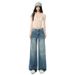 2026 Spring Low-Waist Washed Loose Straight American Retro Jeans For Women, Winter Casual Pants_ecoleips.com