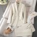 Women's Clothing Long Sleeved Professional Suits And Trousers Formal Suits For Interview Sales Work Clothes Suits_ecoleips.com