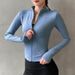 Women's Lightweight Long Sleeved Cardigan Sports Top For Spring/Summer Casual Yoga Wear Fitness Running Training Jacket_ecoleips.com