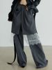 K New Multi Style Irregular Half Skirt Long Lace Three Piece Casual Pants Set_ecoleips.com