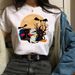 European And American Cross-border Foreign Trade Clothing, Cat Drinking Coffee Print Round Neck Short-sleeve Women's_ecoleips.com
