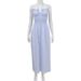 European And American Foreign Trade Women' Ummer Floral Print Low-cut Traple Exy French Retro Romantic Caual_ecoleips.com