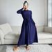 Muslim Swimsuit Ladies Long Sleeve Swimwear Beach Dress Anti-Light Large Swing Skirt Suitable For Swimming And Water Sports_ecoleips.com