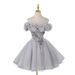 Women's Clothing Dress Princess Dress Female New Birthday Party Fairy Adult Ceremony Short Petite Wedding Dress_ecoleips.com