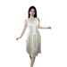 2025 New Sexy Summer Nightgown For Women, Lace Sleeveless Loose Plus Size High-End Home Wear, Lightweight_ecoleips.com