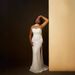 Fashionable Ribbon Strapless, Hip Hugging Dress, Long Skirt, Simple And Fashionable Party Dinner Dress_ecoleips.com