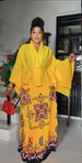 Women's Clothing Printing Irregular Temperament Large Size Women's Big Swing Skirt Suit_ecoleips.com