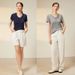 2025 New T-shirt Soft U-neck Short-sleeved Top Looks Thin_ecoleips.com