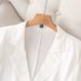 Women's Clothing Street Suit Jacket Spring And Summer Slim Plus Size Fat MM 200 Pounds Thin Three Quarter Sleeve Suit_ecoleips.com