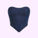 Aria Basics Aria Basics 2024 New European And American Fashion Design Top Sexy Strapless Denim Vest For Women Short Style Hot Girl Outerwear_ecoleips.com
