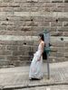 Autumn High Waist Lace-up Waist Bow Solid Color A-word Tube Top Dress Banquet Dress_ecoleips.com