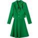 Yellow Women's Blazer 2023 New Fashion Short Petite Women, Stylish Casual Suit For Spring And Autumn_ecoleips.com