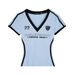 Women's Clothing Sweet And Cool Hot Girl Short Sleeve T-Shirt Slim Fit Unique Design Retro V Neck Top For Summer Women_ecoleips.com