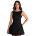 European And American Cross-border Spring-summer New Women's Fashion Elegant Ladylike Style Slim-fit Sleeveless Dress_ecoleips.com