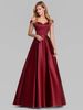2023 Spring/Summer Cross-Border Bestseller Women's V-Neck Solid Color Long Vintage Dress Bohemian Elegant_ecoleips.com