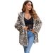 Trendy Leopard Print Faux Fur Coat – Plush, Warm & Stylish Winter Coat For Women_ecoleips.com