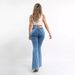 Promotional Item, In-stock Cross-border European And American Women's Jeans, Unique High-waisted Stretchy Studded Raw_ecoleips.com