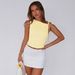 European American Women's Clothing 2025 Spring/Summer Hot Girl Fashionable And Unique Irregular Strap Drawstring Tie_ecoleips.com