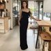 Women's Sexy French Chic Low Cut Solid Color Halter Backless Maxi Dress – Summer Resort Gown_ecoleips.com