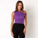 Popular Sexy One-shoulder Tank With Y2K Design, Women's Short Slim-fit Bm Top For Hot Girls In Summer_ecoleips.com