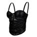 Women's Clothing Printed High Grade Inner Tight Body Shaper Outer Wear Fishbone Bra Suspenders_ecoleips.com