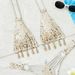 Women's Glitter Bikini Set Seashell Design Low-Rise Separates Hollow-Out Swimwear Sexy Fashionable Beachwear_ecoleips.com