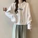 European American Style Real-shot Hooded Sweatshirt For Women, New Spring And Autumn Collection, Loose-fitting,_ecoleips.com